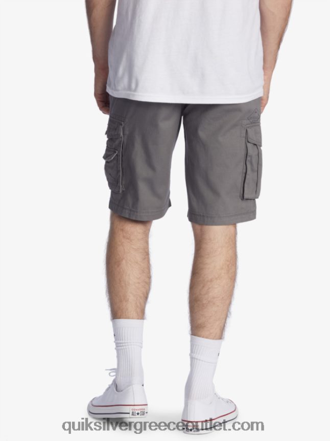 κρίσιμη μάχη 21 σορτς φορτίου Quiksilver άνδρες 66LP841525 ήσυχη σκιά