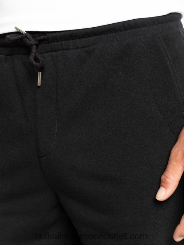 τα απαραίτητα σορτς φούτερ Quiksilver άνδρες 66LP841273 μαύρος
