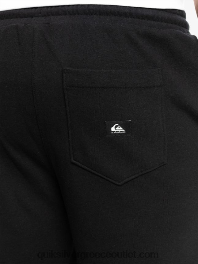 τα απαραίτητα σορτς φούτερ Quiksilver άνδρες 66LP841273 μαύρος