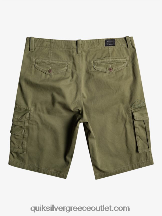 κρίσιμο σορτς φορτίου μάχης Quiksilver άνδρες 66LP84954 τετράφυλλο τριφύλλι