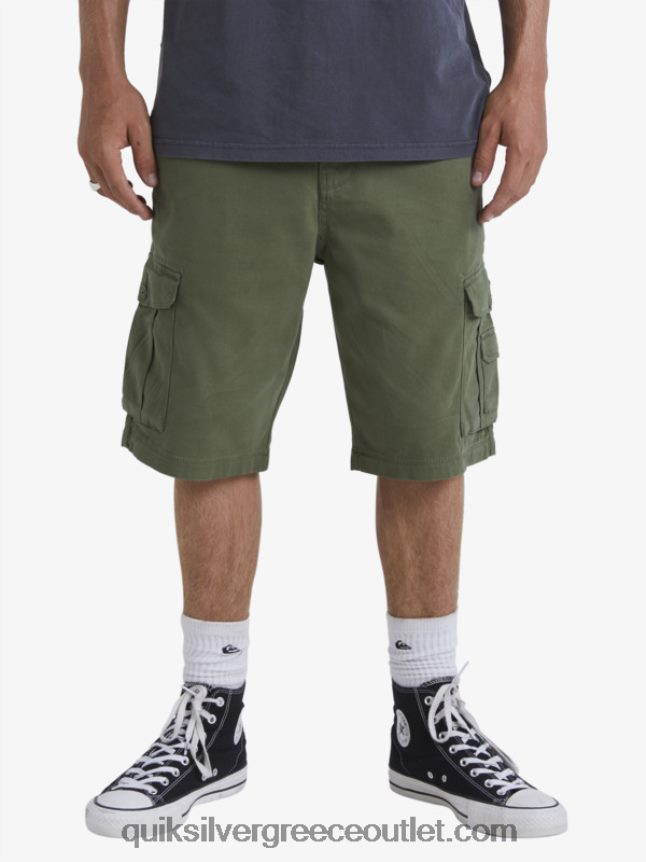 κρίσιμο σορτς φορτίου μάχης Quiksilver άνδρες 66LP84954 τετράφυλλο τριφύλλι