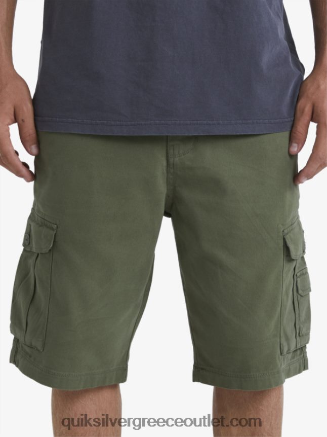 κρίσιμο σορτς φορτίου μάχης Quiksilver άνδρες 66LP84954 τετράφυλλο τριφύλλι