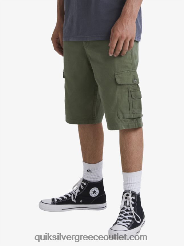 κρίσιμο σορτς φορτίου μάχης Quiksilver άνδρες 66LP84954 τετράφυλλο τριφύλλι