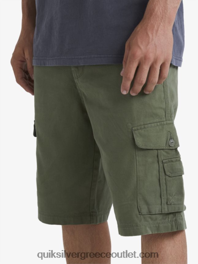 κρίσιμο σορτς φορτίου μάχης Quiksilver άνδρες 66LP84954 τετράφυλλο τριφύλλι