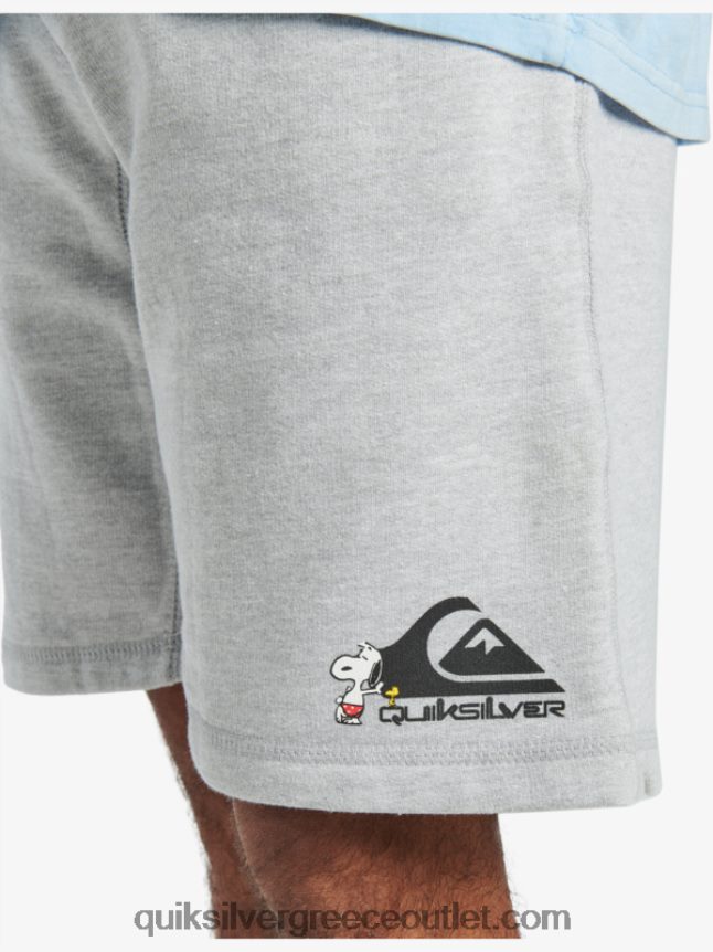 σορτς τοπικών μύθων Quiksilver x Peanuts άνδρες 66LP841882 αθλητικό ρείκι