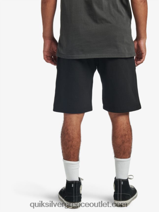 σορτς τοπικών μύθων Quiksilver x Peanuts άνδρες 66LP841883 μαύρος