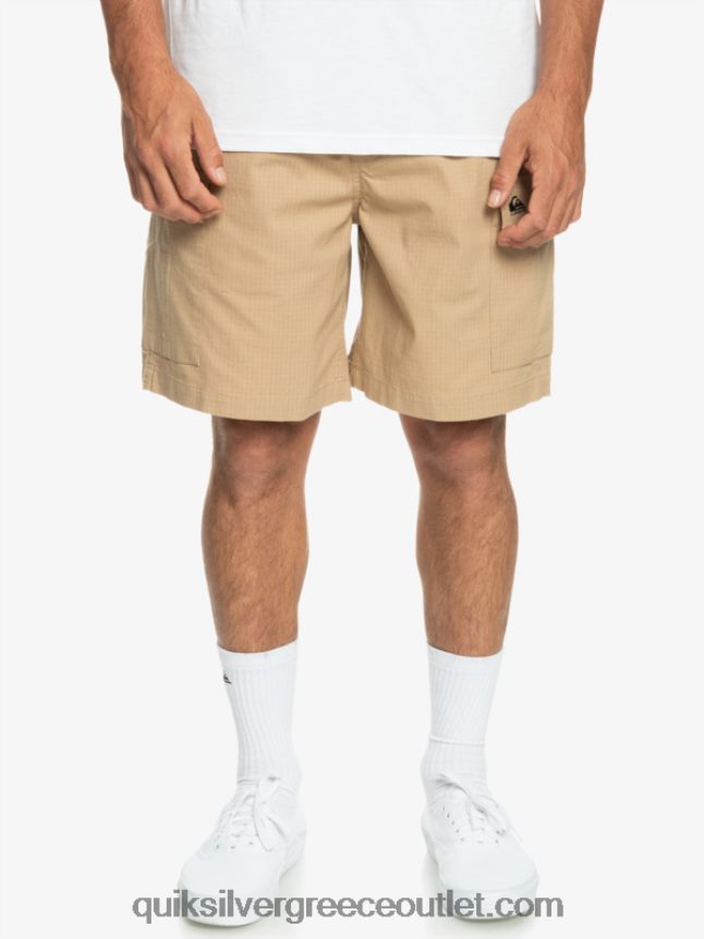 cargo taxer ελαστική μέση 19 σορτς Quiksilver άνδρες 66LP841009 πλαζ