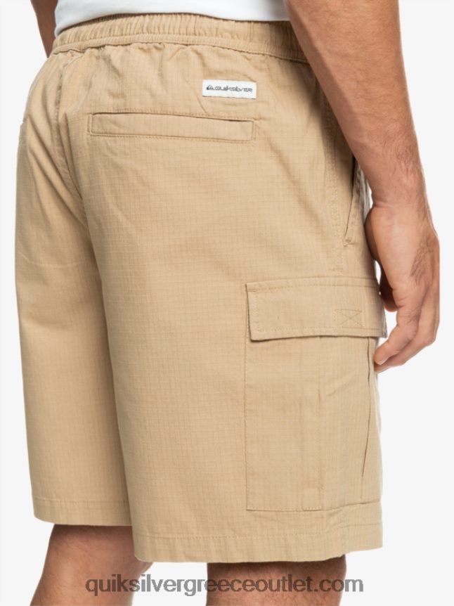 cargo taxer ελαστική μέση 19 σορτς Quiksilver άνδρες 66LP841009 πλαζ