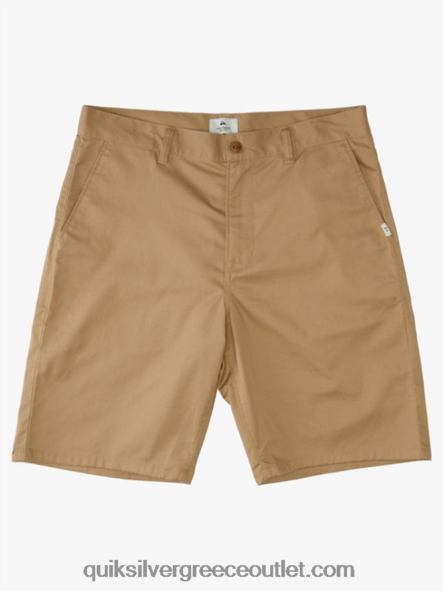 σορτς chino 21 Quiksilver άνδρες 66LP841275 πλαζ