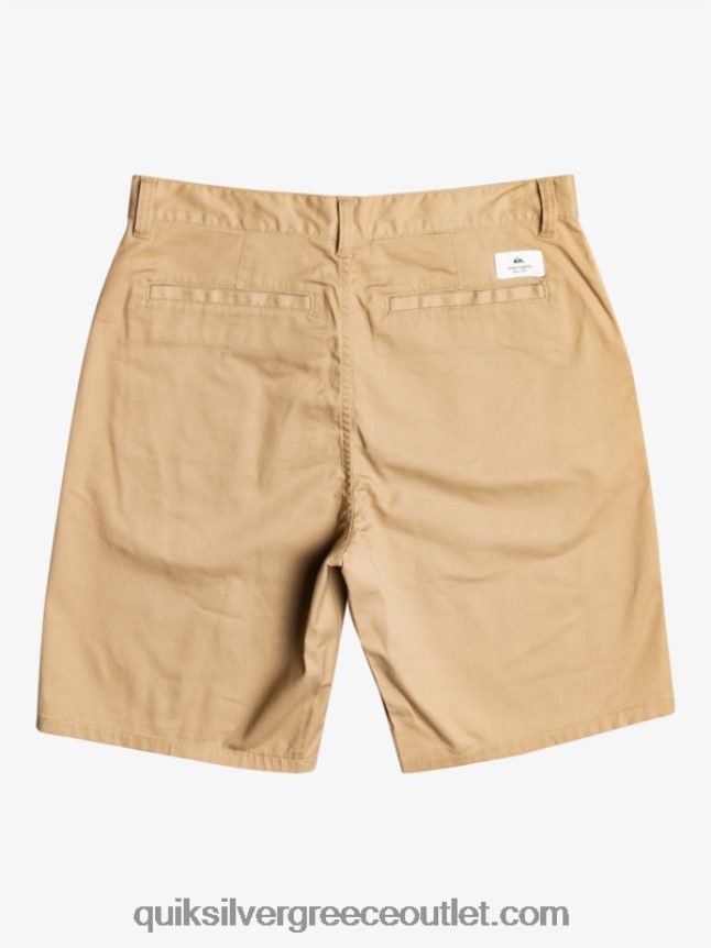 σορτς chino 21 Quiksilver άνδρες 66LP841275 πλαζ