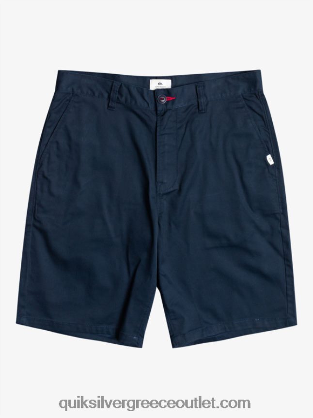 σορτς chino 21 Quiksilver άνδρες 66LP841277 ναυτικό μπλέιζερ