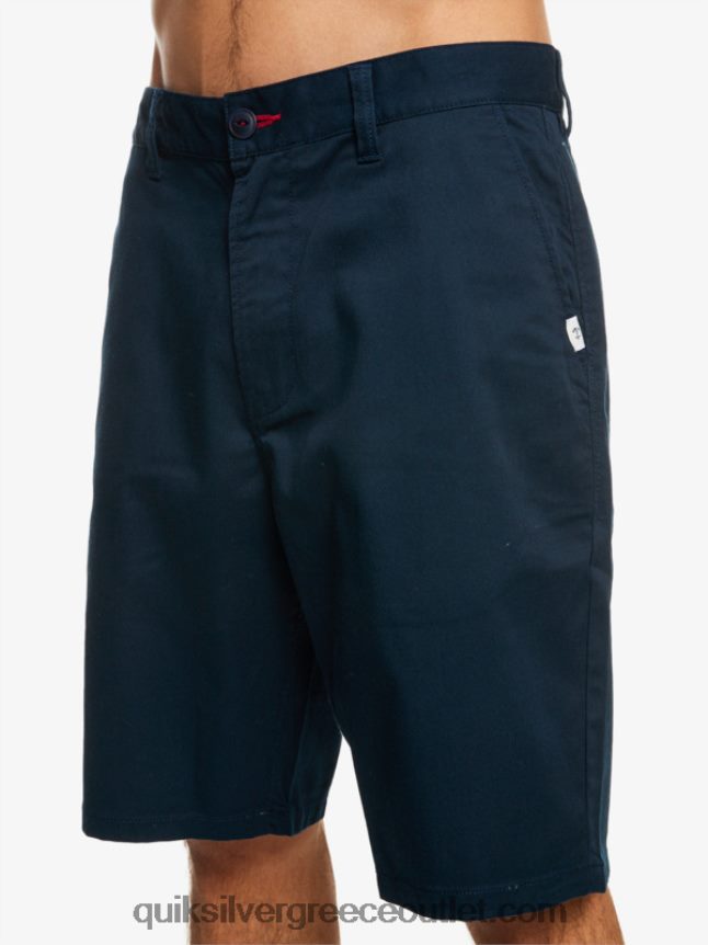 σορτς chino 21 Quiksilver άνδρες 66LP841277 ναυτικό μπλέιζερ