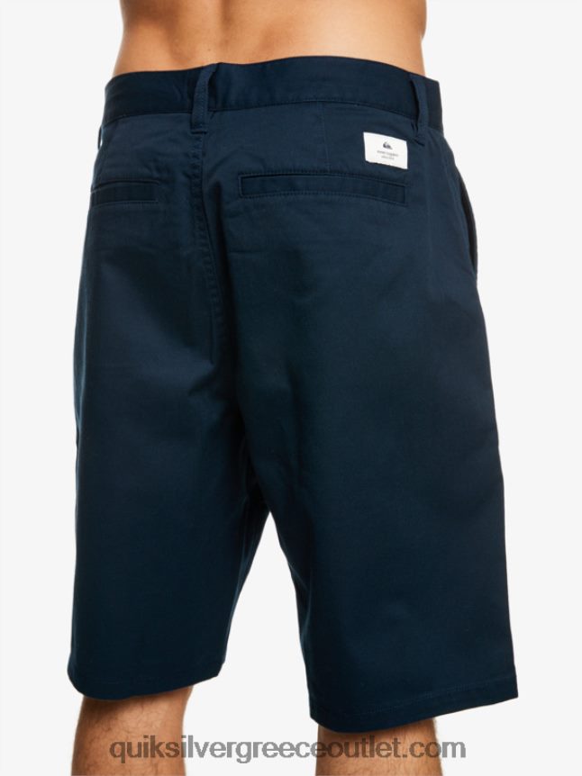 σορτς chino 21 Quiksilver άνδρες 66LP841277 ναυτικό μπλέιζερ