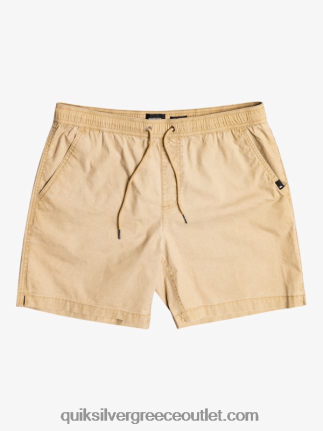 taxer 17 ελαστικό σορτς μέσης Quiksilver άνδρες 66LP841376 πλαζ