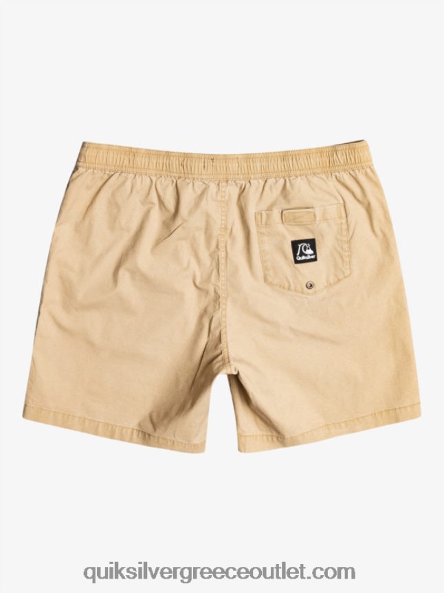 taxer 17 ελαστικό σορτς μέσης Quiksilver άνδρες 66LP841376 πλαζ