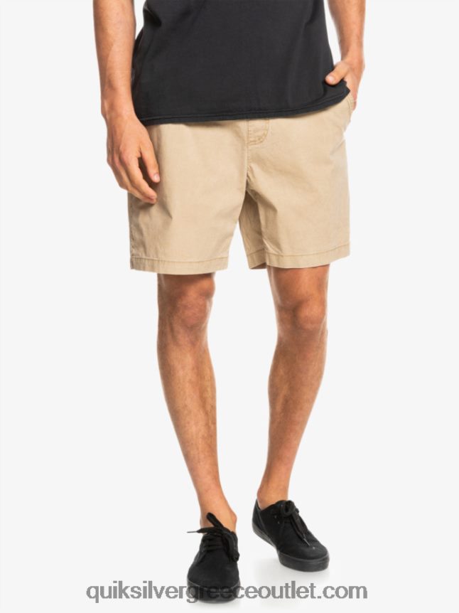 taxer 17 ελαστικό σορτς μέσης Quiksilver άνδρες 66LP841376 πλαζ