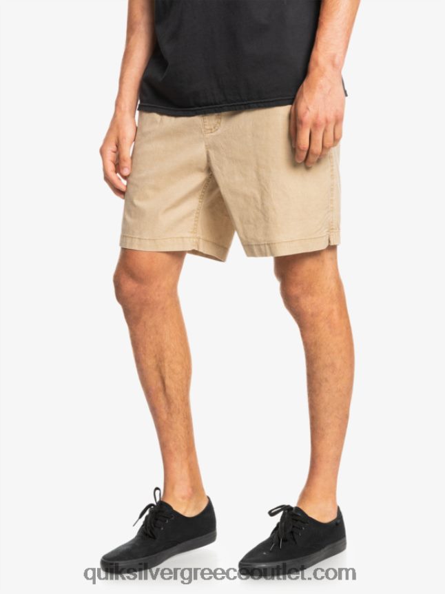 taxer 17 ελαστικό σορτς μέσης Quiksilver άνδρες 66LP841376 πλαζ