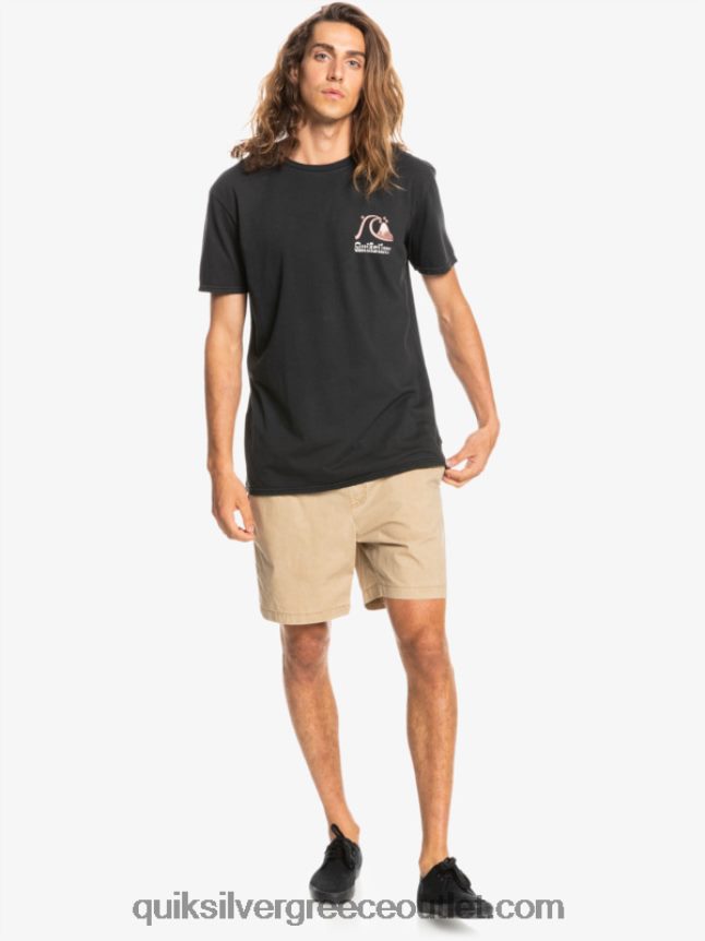 taxer 17 ελαστικό σορτς μέσης Quiksilver άνδρες 66LP841376 πλαζ