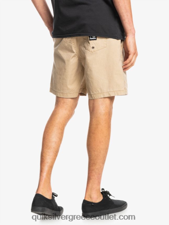taxer 17 ελαστικό σορτς μέσης Quiksilver άνδρες 66LP841376 πλαζ