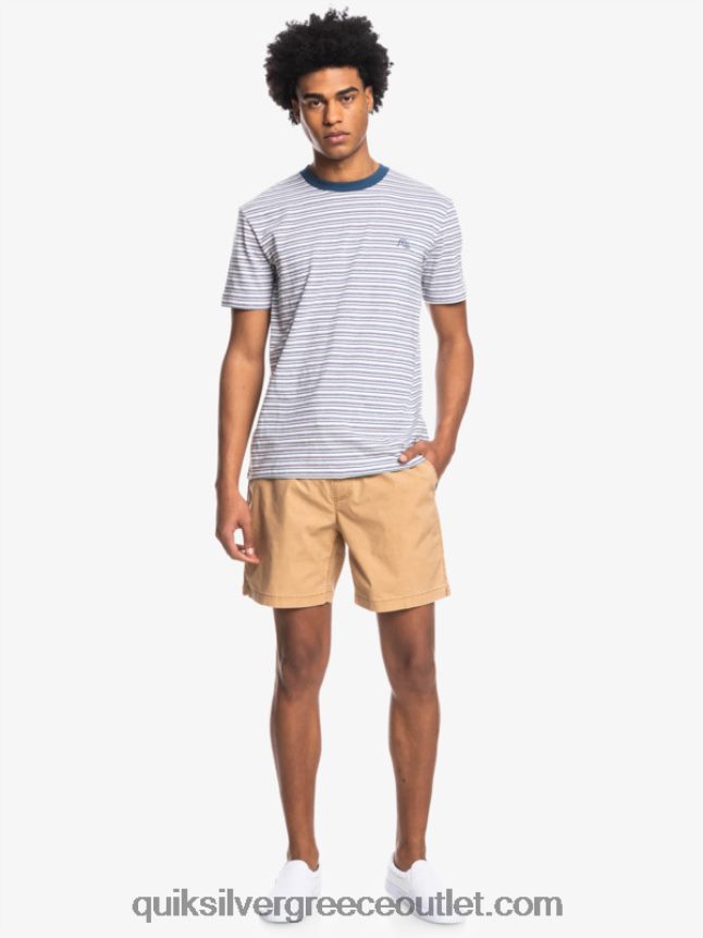 taxer 17 ελαστικό σορτς μέσης Quiksilver άνδρες 66LP841377 ταννίνη