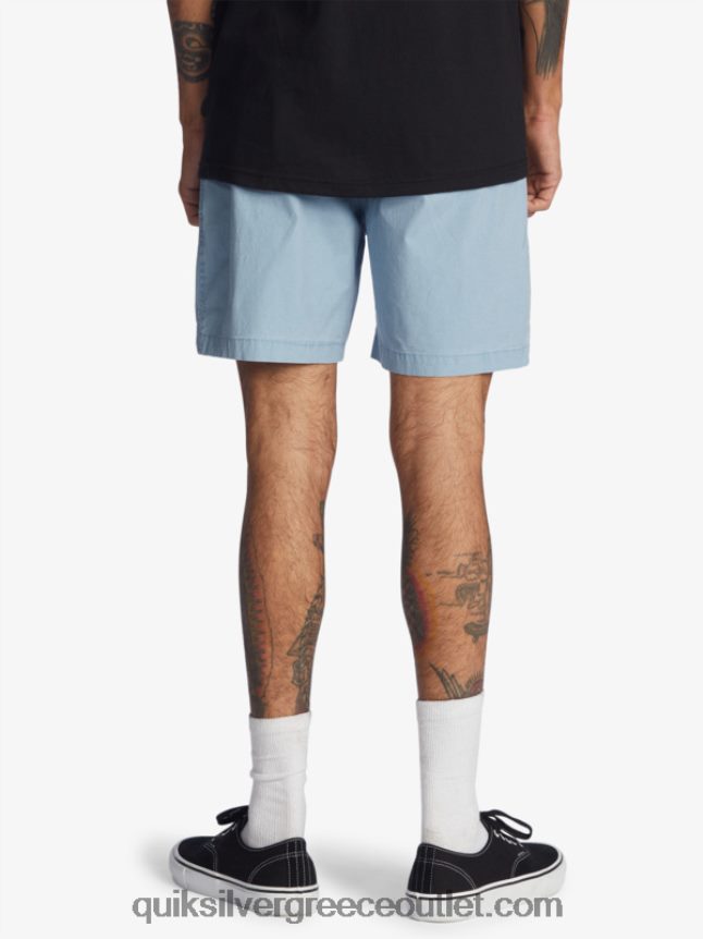 taxer 17 ελαστικό σορτς μέσης Quiksilver άνδρες 66LP841379 ξεβαμμένο τζιν