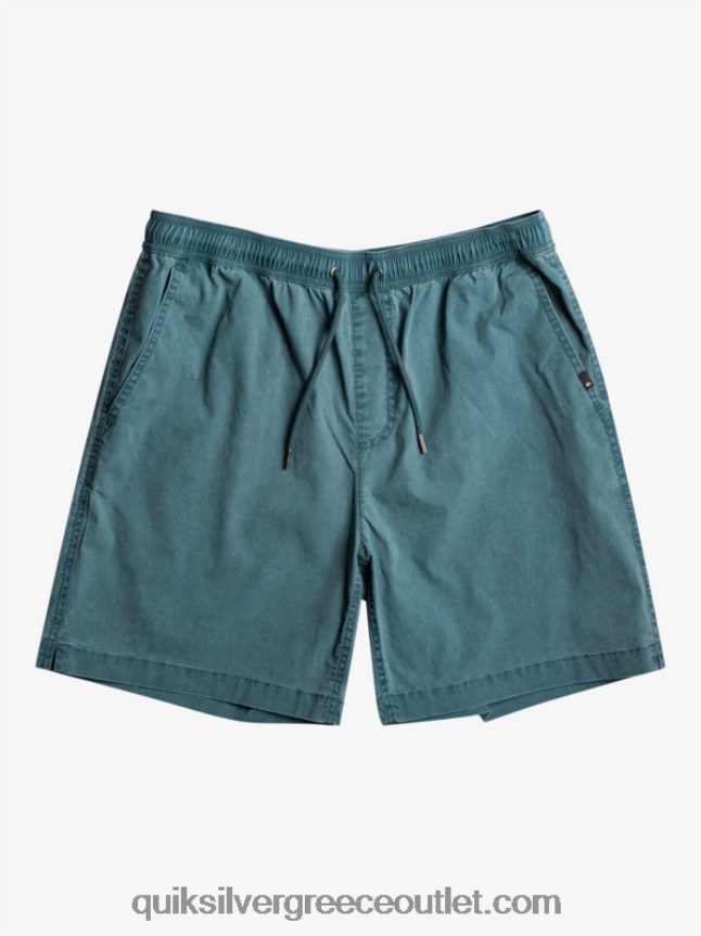 σορτς ελαστικοποιημένο taxer Quiksilver άνδρες 66LP84323 μεσάνυχτα ναυτικό