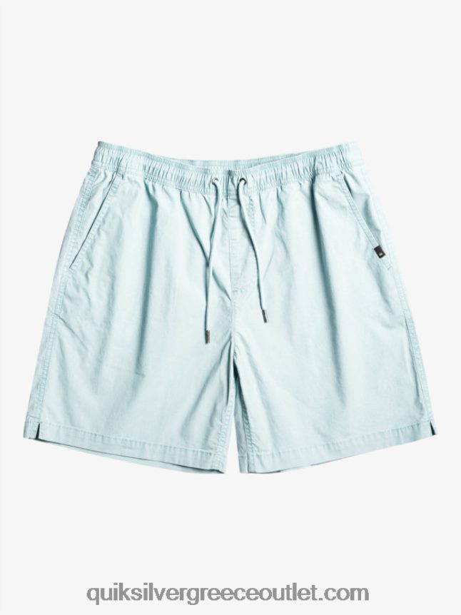 σορτς ελαστικοποιημένο taxer Quiksilver άνδρες 66LP84324 ουράνιο μπλε