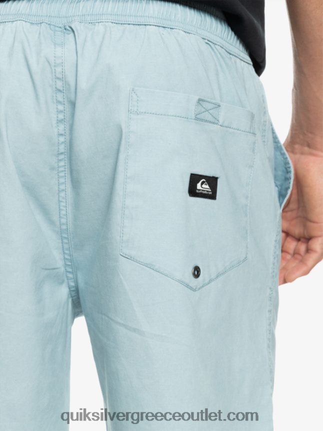 σορτς ελαστικοποιημένο taxer Quiksilver άνδρες 66LP84324 ουράνιο μπλε