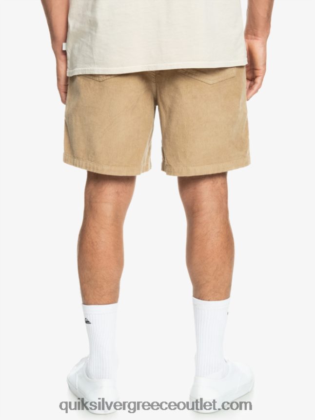 σορτς κορδόνι taxer Quiksilver άνδρες 66LP84359 πλαζ