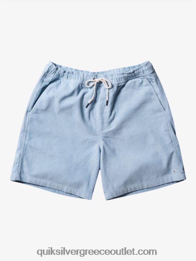 σορτς κορδόνι taxer Quiksilver άνδρες 66LP84361 ουράνιο μπλε