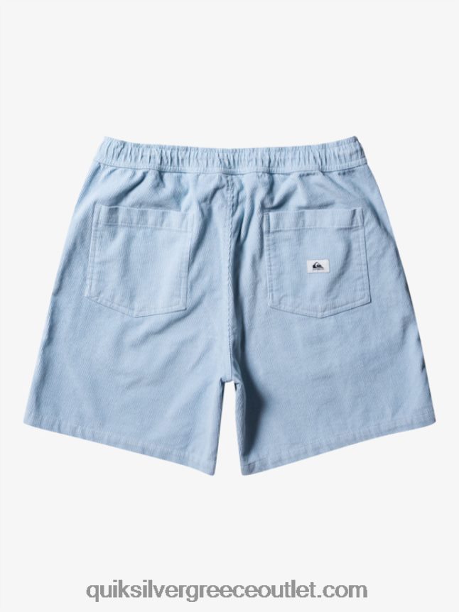 σορτς κορδόνι taxer Quiksilver άνδρες 66LP84361 ουράνιο μπλε