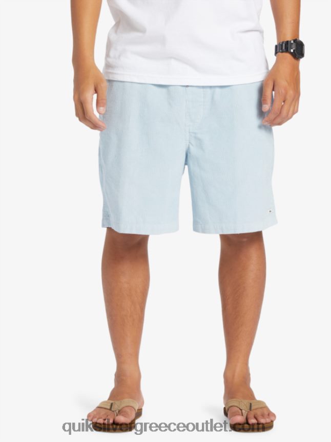 σορτς κορδόνι taxer Quiksilver άνδρες 66LP84361 ουράνιο μπλε
