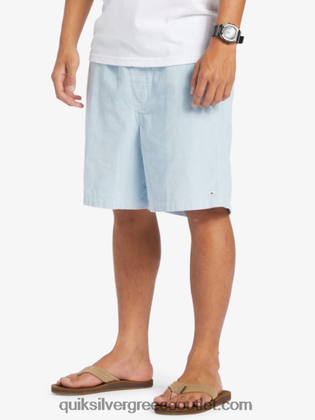 σορτς κορδόνι taxer Quiksilver άνδρες 66LP84361 ουράνιο μπλε