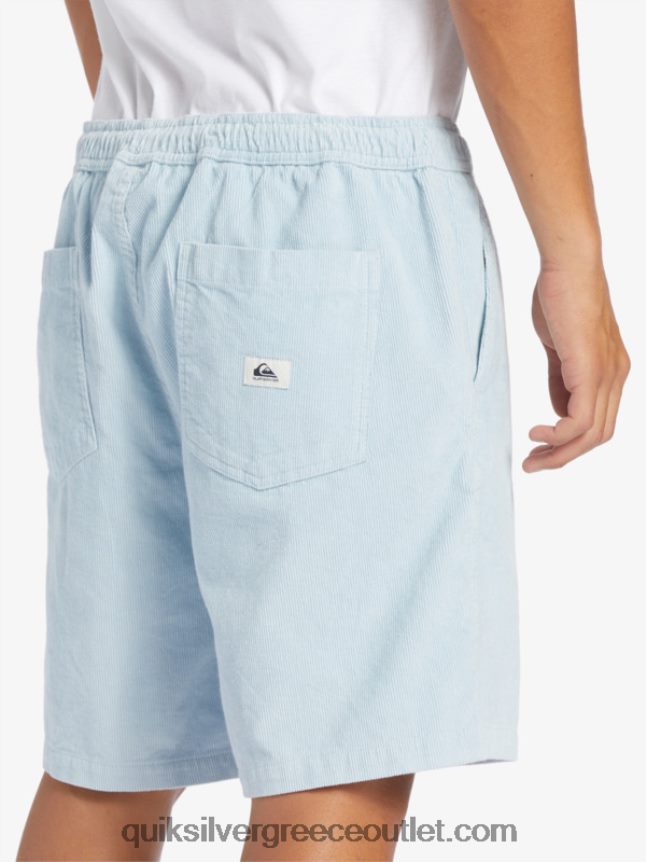 σορτς κορδόνι taxer Quiksilver άνδρες 66LP84361 ουράνιο μπλε