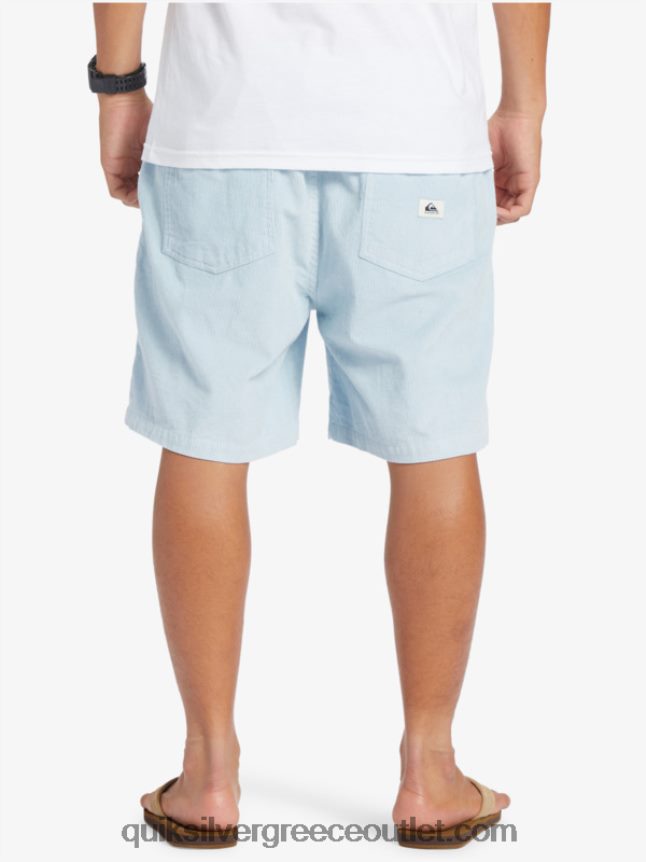 σορτς κορδόνι taxer Quiksilver άνδρες 66LP84361 ουράνιο μπλε