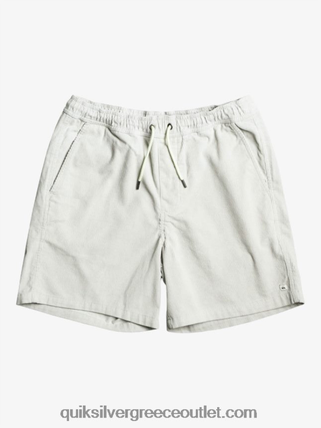 σορτς κορδόνι taxer Quiksilver άνδρες 66LP84363 γκρι βιολετί
