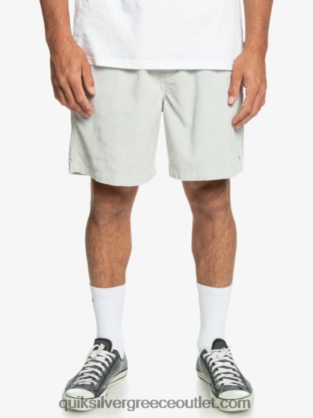 σορτς κορδόνι taxer Quiksilver άνδρες 66LP84363 γκρι βιολετί