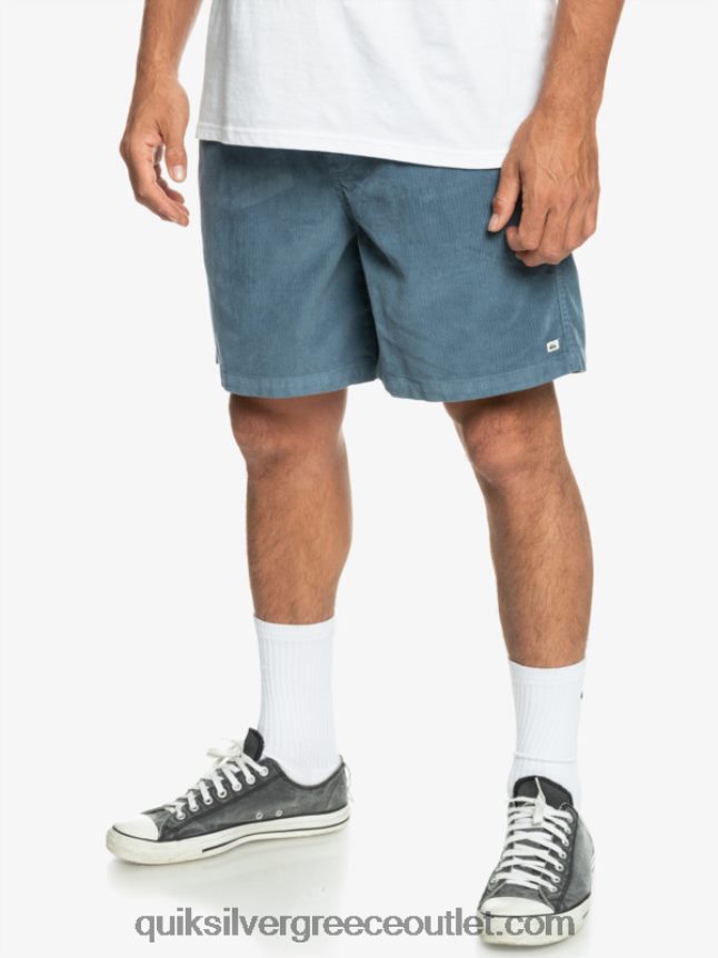 σορτς κορδόνι taxer Quiksilver άνδρες 66LP84364 θάλασσα του Βέρινγκ
