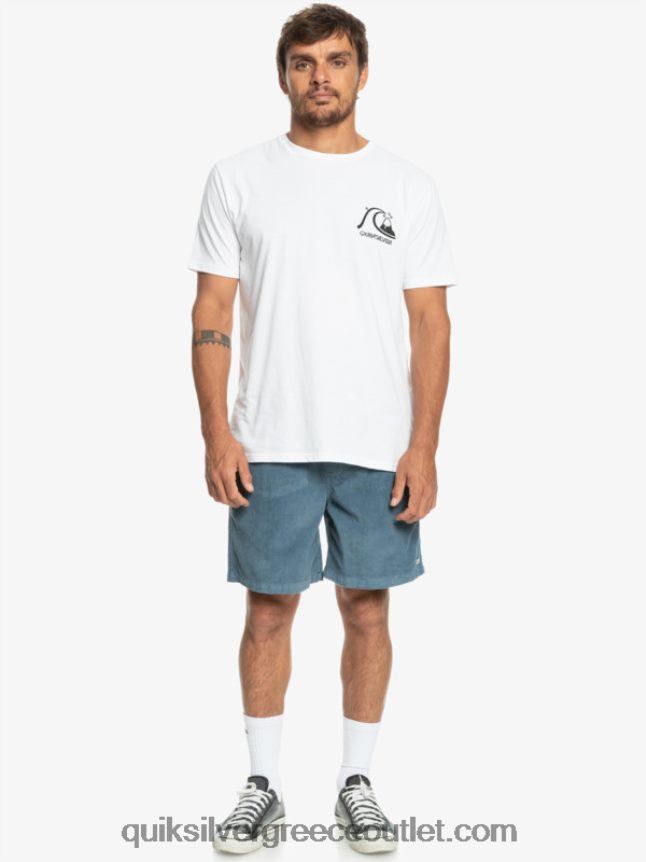 σορτς κορδόνι taxer Quiksilver άνδρες 66LP84364 θάλασσα του Βέρινγκ