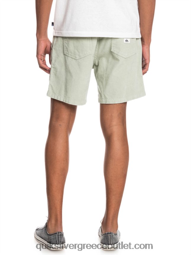 σορτς κορδόνι taxer Quiksilver άνδρες 66LP84365 φασκόμηλο της ερήμου