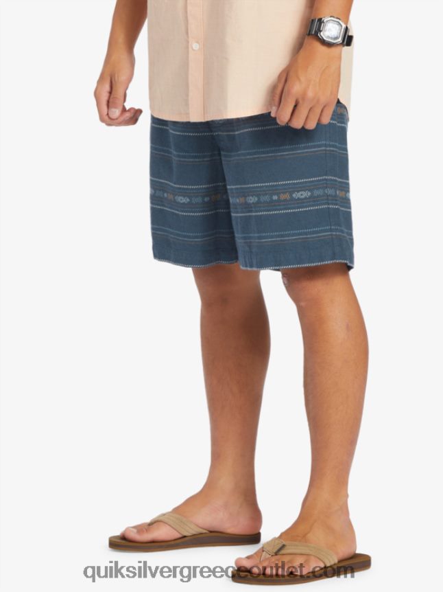 ζακάρ σορτς taxer Quiksilver άνδρες 66LP84420 midnight navy mini ζακάρ