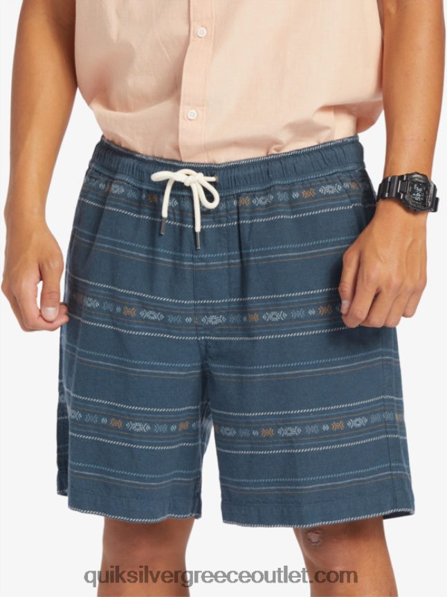 ζακάρ σορτς taxer Quiksilver άνδρες 66LP84420 midnight navy mini ζακάρ