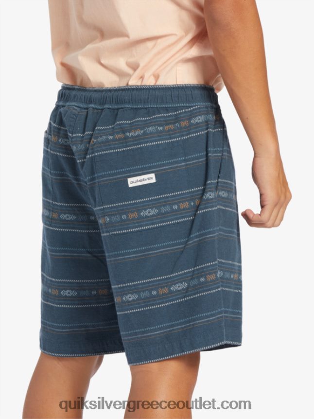 ζακάρ σορτς taxer Quiksilver άνδρες 66LP84420 midnight navy mini ζακάρ