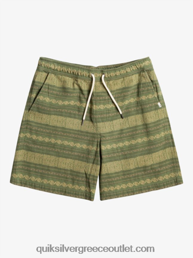 ζακάρ σορτς taxer Quiksilver άνδρες 66LP84422 τετράφυλλο τριφύλλι taxer jacquuar