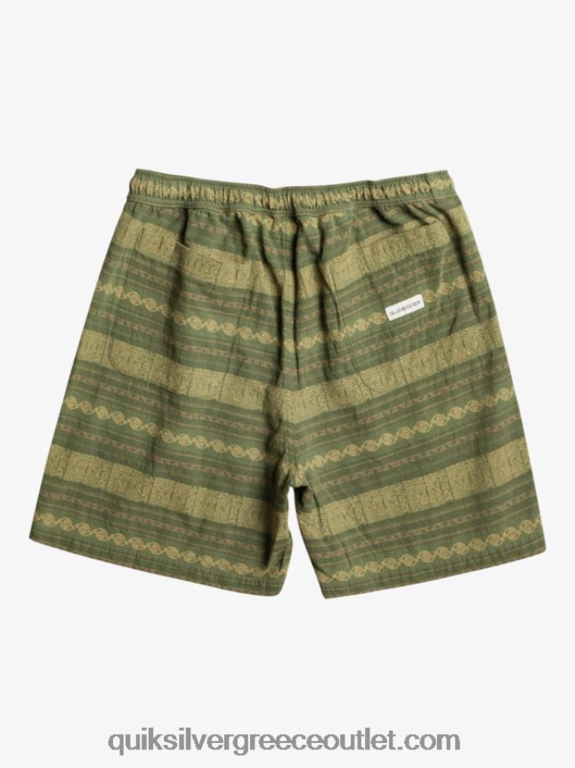 ζακάρ σορτς taxer Quiksilver άνδρες 66LP84422 τετράφυλλο τριφύλλι taxer jacquuar