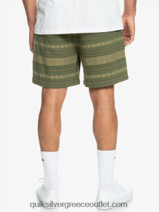 ζακάρ σορτς taxer Quiksilver άνδρες 66LP84422 τετράφυλλο τριφύλλι taxer jacquuar