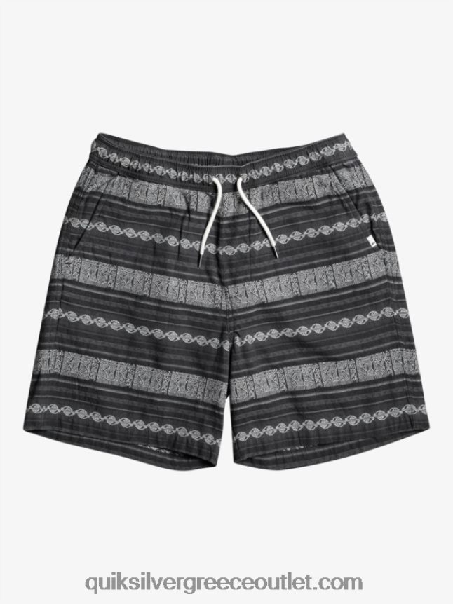 ζακάρ σορτς taxer Quiksilver άνδρες 66LP84423 μαύρος ταξιτζής ζακάρ χόρι