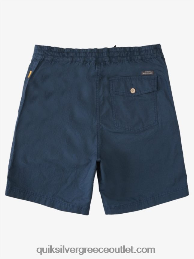 waterman μετά σορτς σερφ Quiksilver άνδρες 66LP841580 μεσάνυχτα ναυτικό