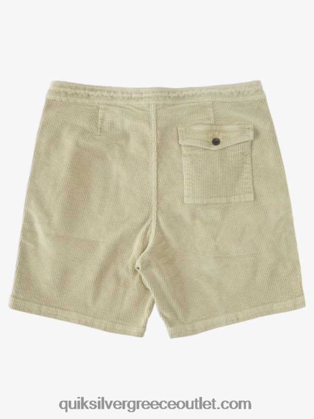 κοτλέ σορτς waterman Quiksilver άνδρες 66LP84876 τσάι