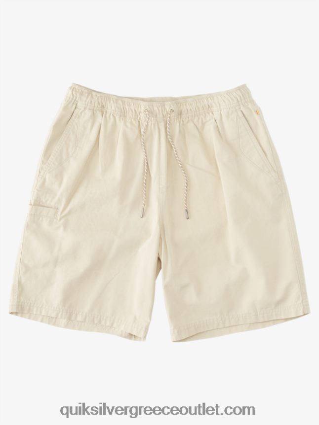 waterman last light λάστιχο 19 σορτς Quiksilver άνδρες 66LP84255 καστανό ρύζι